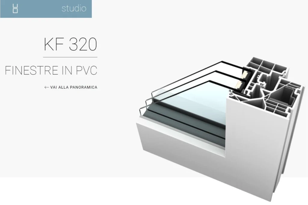 finestra pvc kf320