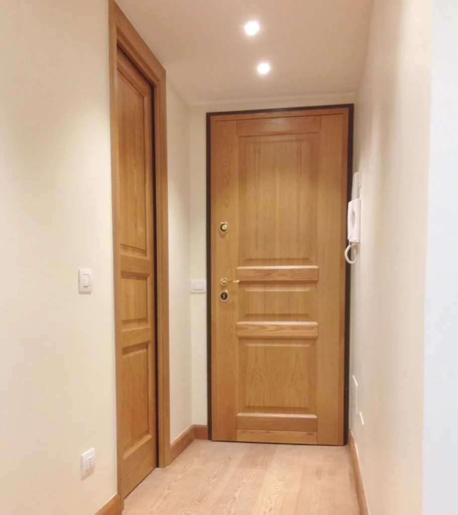 porta interna effetto legno