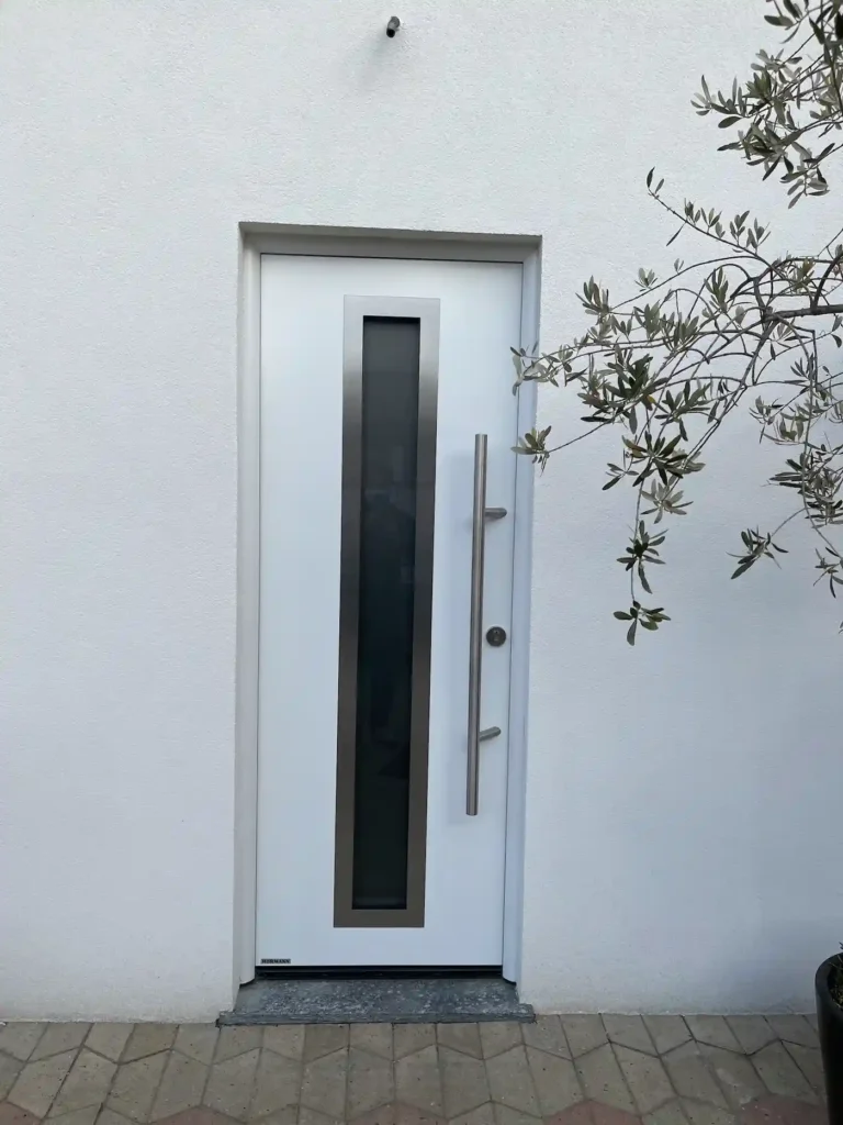 porta ingresso bianca