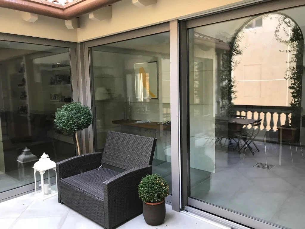 serramento scorrevole terrazzo